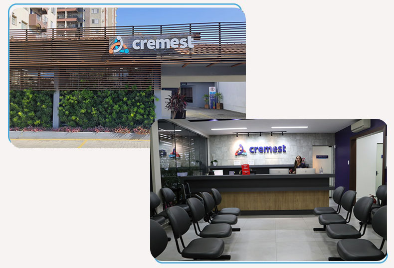 Cremest Joinville - Fotos da fachada e recepção
